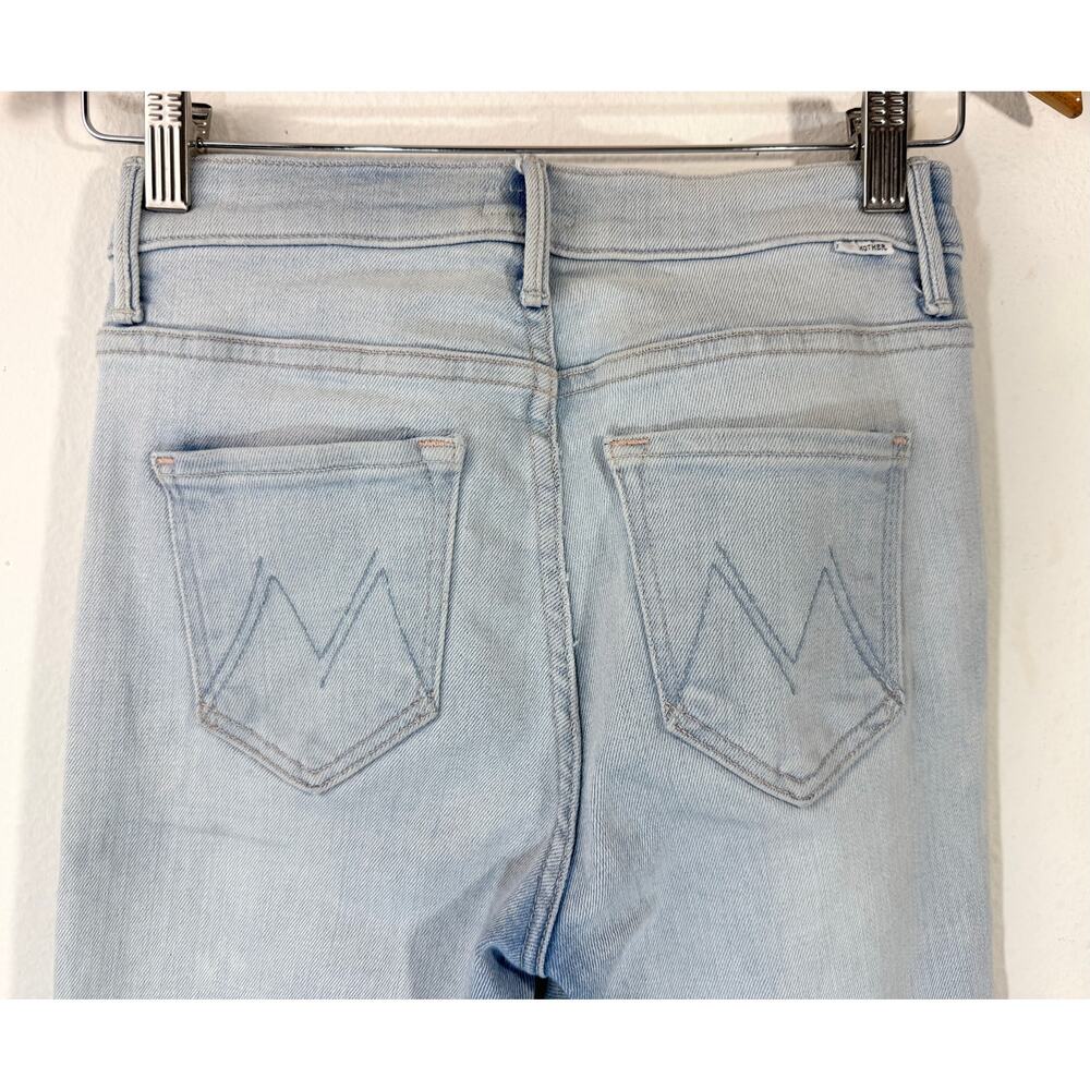 MOTHER The Super Cruiser Double Heel High Rise Flare Jeans Sexico Mex Sz 25 - Picture 7 of 14